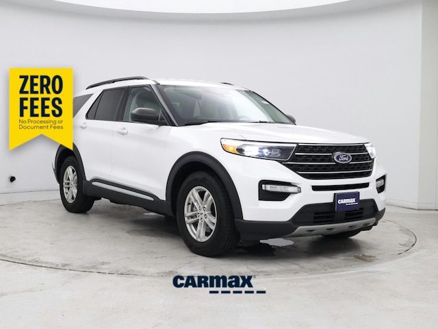 White 2023 Ford Explorer SUV / Crossover Rear-Wheel Drive Automatic