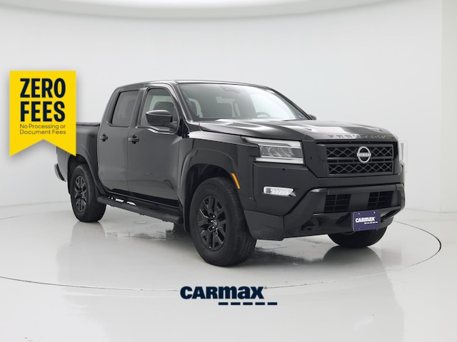 Black 2023 Nissan Frontier Pickup Truck Four-Wheel Drive Automatic