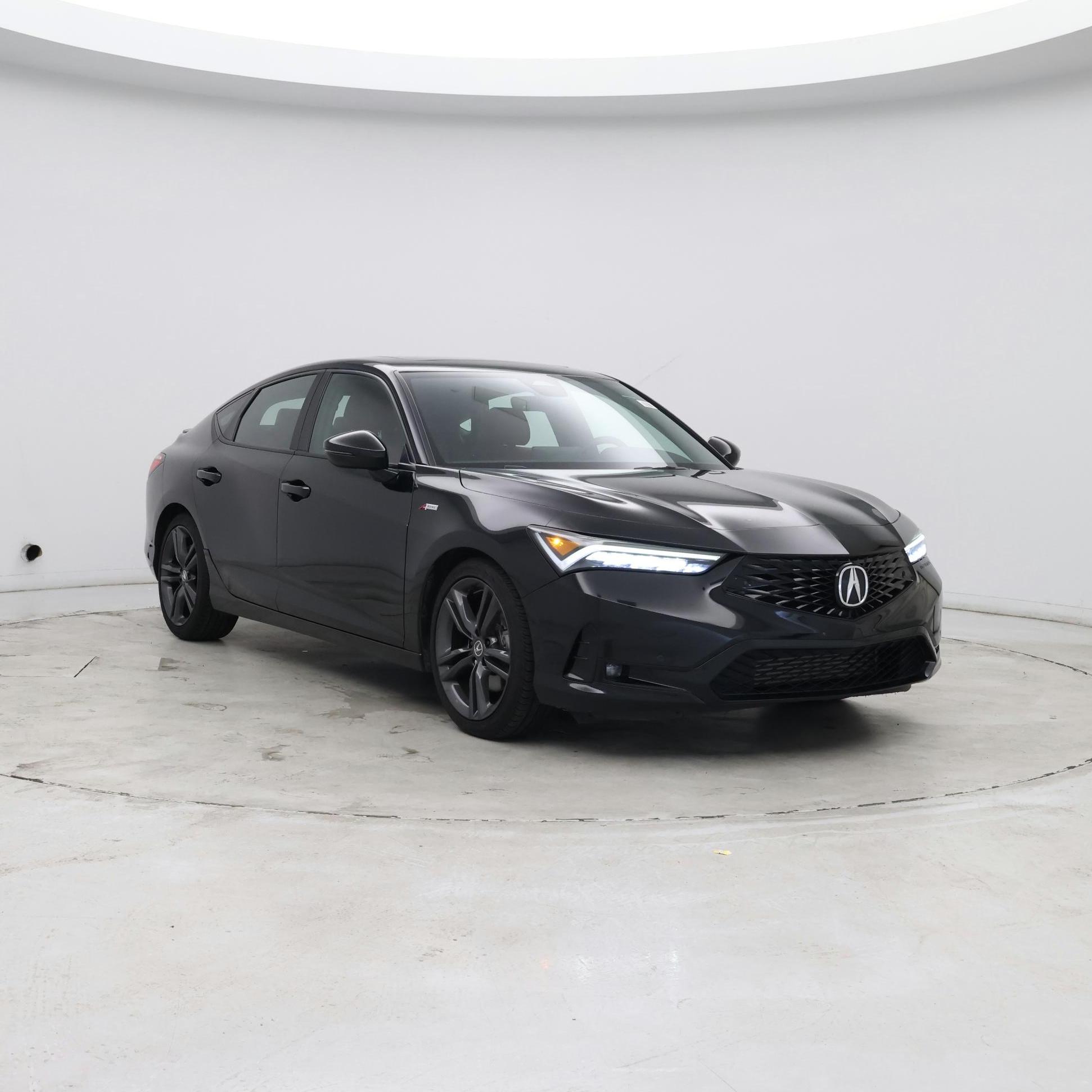 Black 2023 Acura Integra Sedan Front-Wheel Drive Automatic