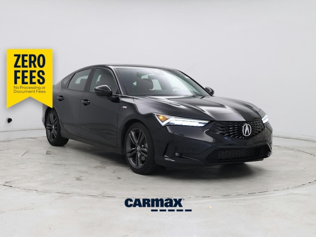 Black 2023 Acura Integra Sedan Front-Wheel Drive Automatic