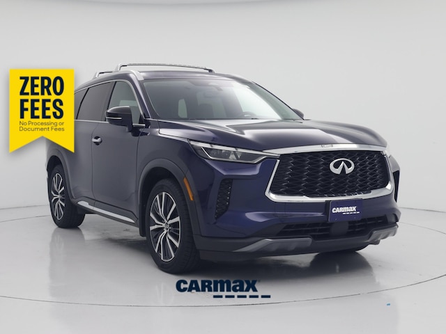 Blue 2023 INFINITI QX60 SUV / Crossover All-Wheel Drive Automatic