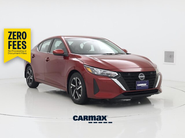Red 2024 Nissan Sentra Sedan Front-Wheel Drive Automatic