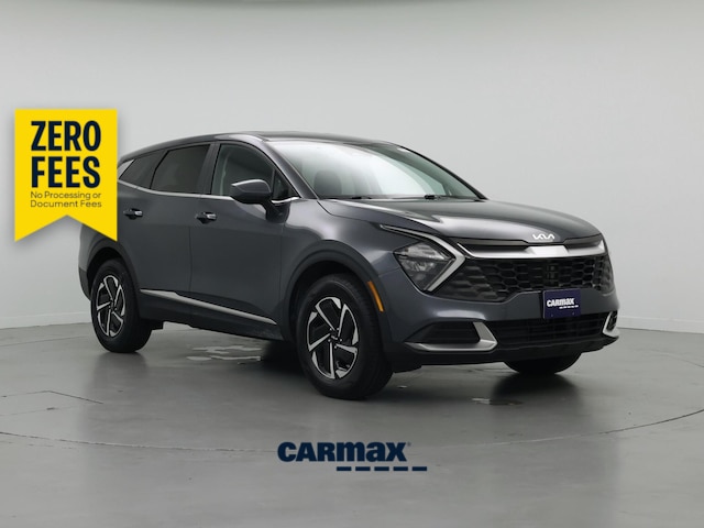 Gray 2023 Kia Sportage Hybrid SUV / Crossover All-Wheel Drive Automatic