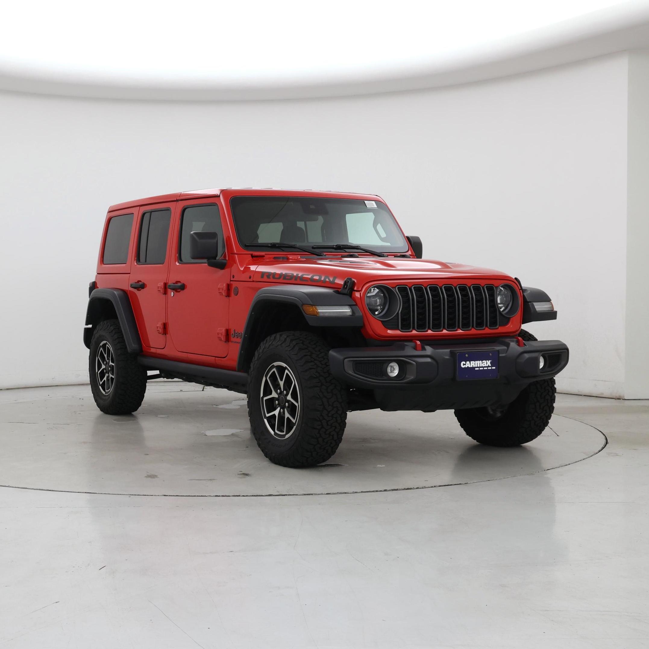 Red 2025 Jeep Wrangler SUV / Crossover Four-Wheel Drive Automatic