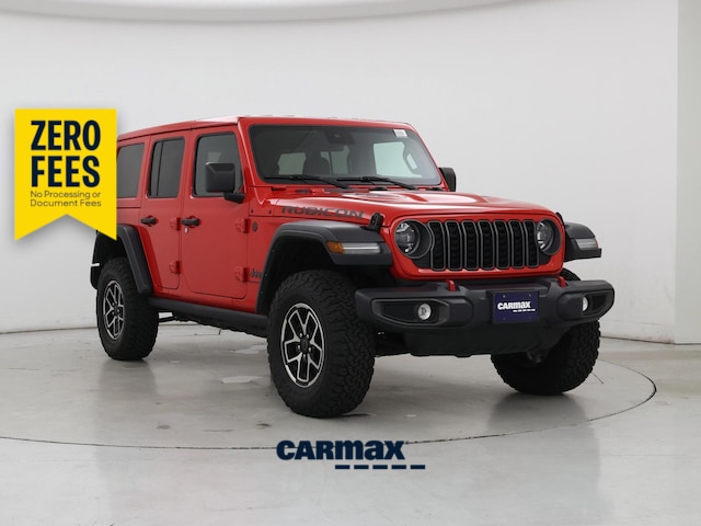 Red 2025 Jeep Wrangler SUV / Crossover Four-Wheel Drive Automatic