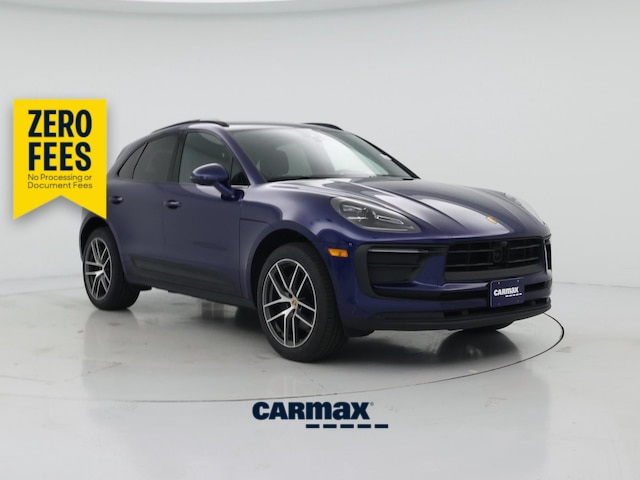 Blue 2023 Porsche Macan SUV / Crossover Automatic