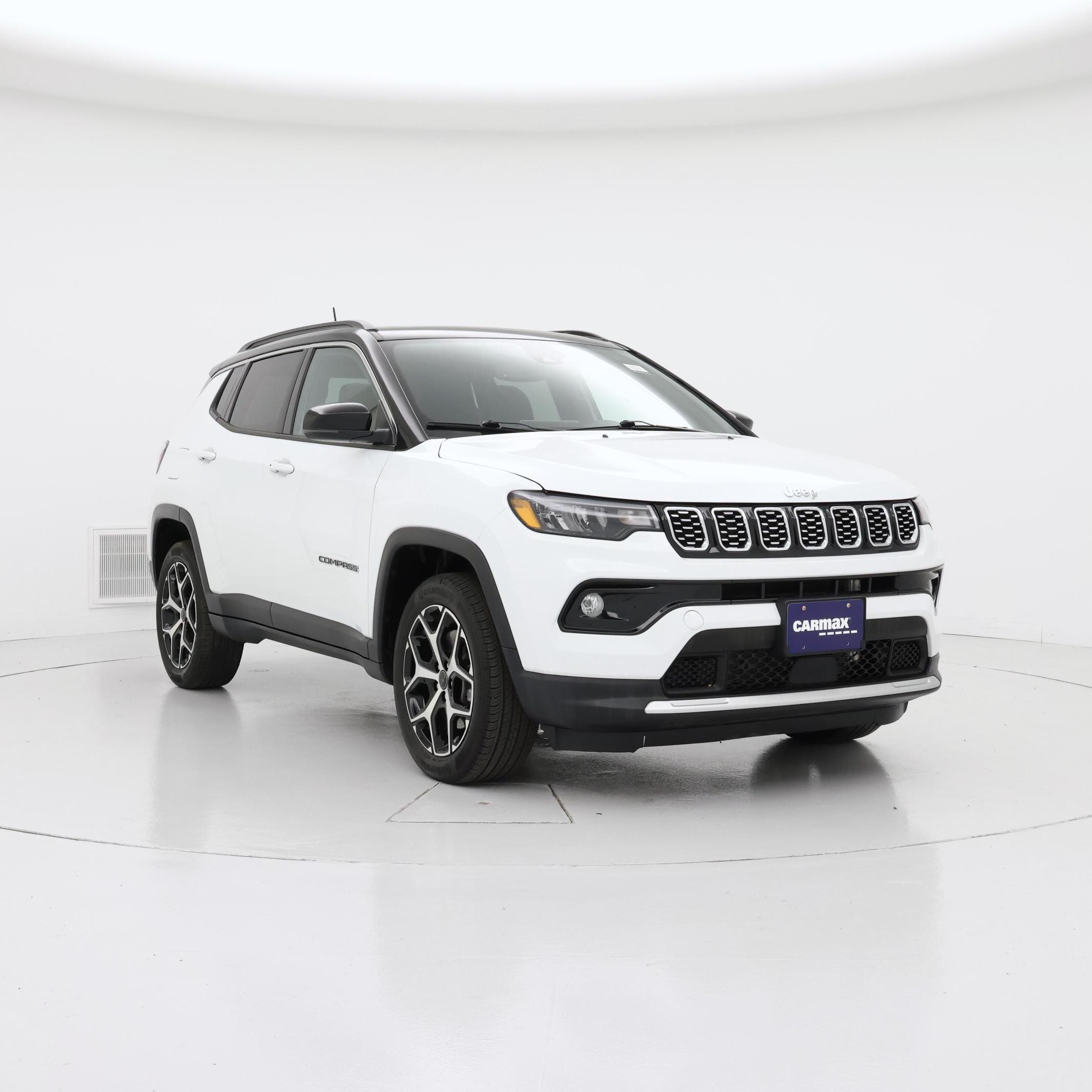 White 2025 Jeep Compass SUV / Crossover Four-Wheel Drive Automatic