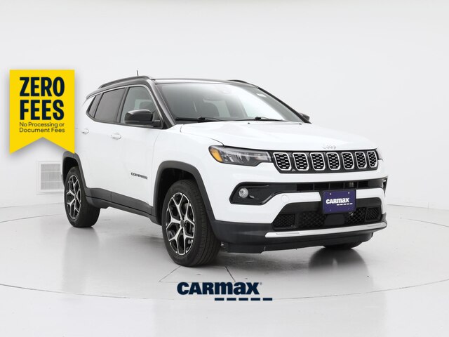 White 2025 Jeep Compass SUV / Crossover Four-Wheel Drive Automatic