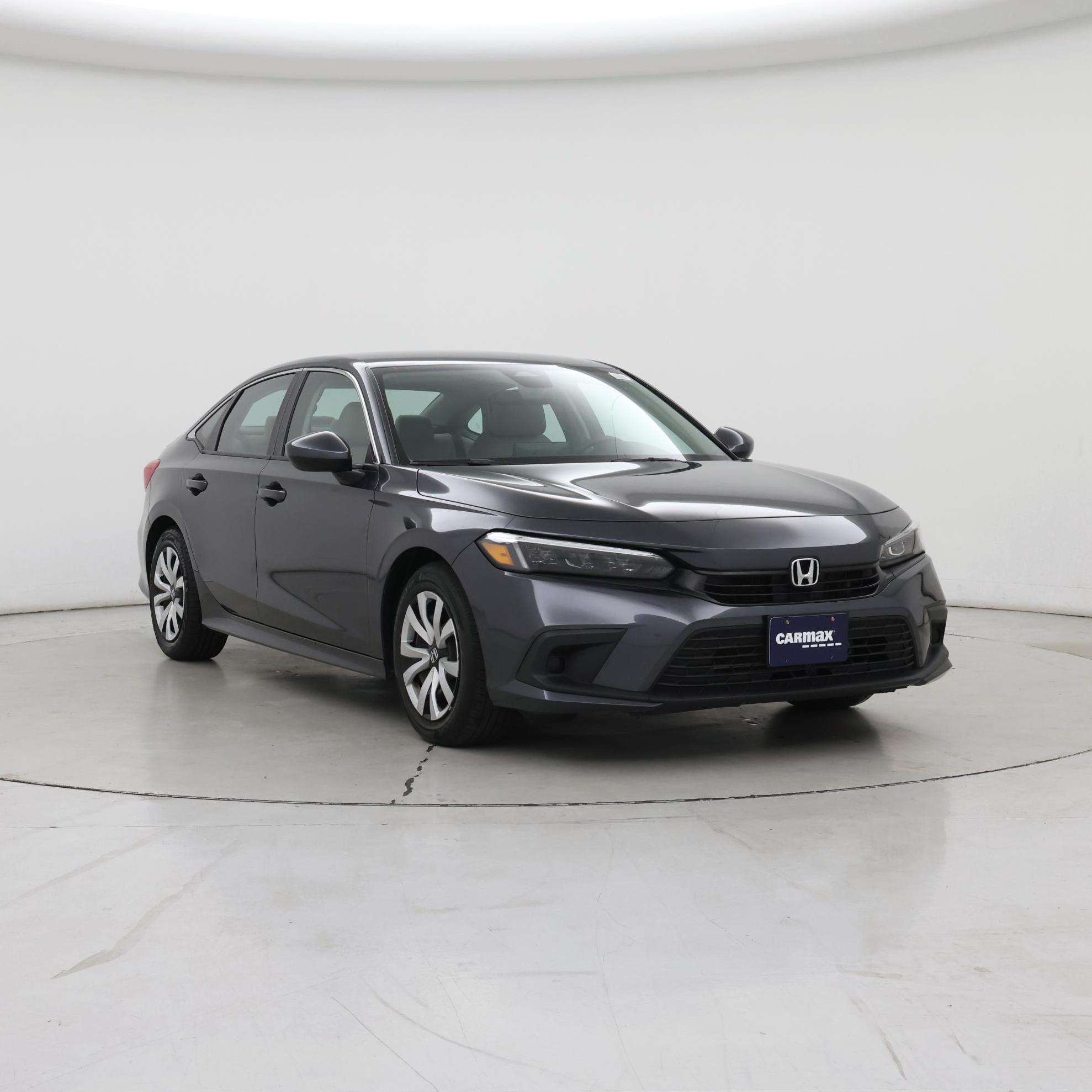 Gray 2024 Honda Civic Sedan Front-Wheel Drive Automatic