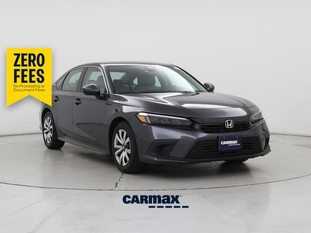 Gray 2024 Honda Civic Sedan Front-Wheel Drive Automatic