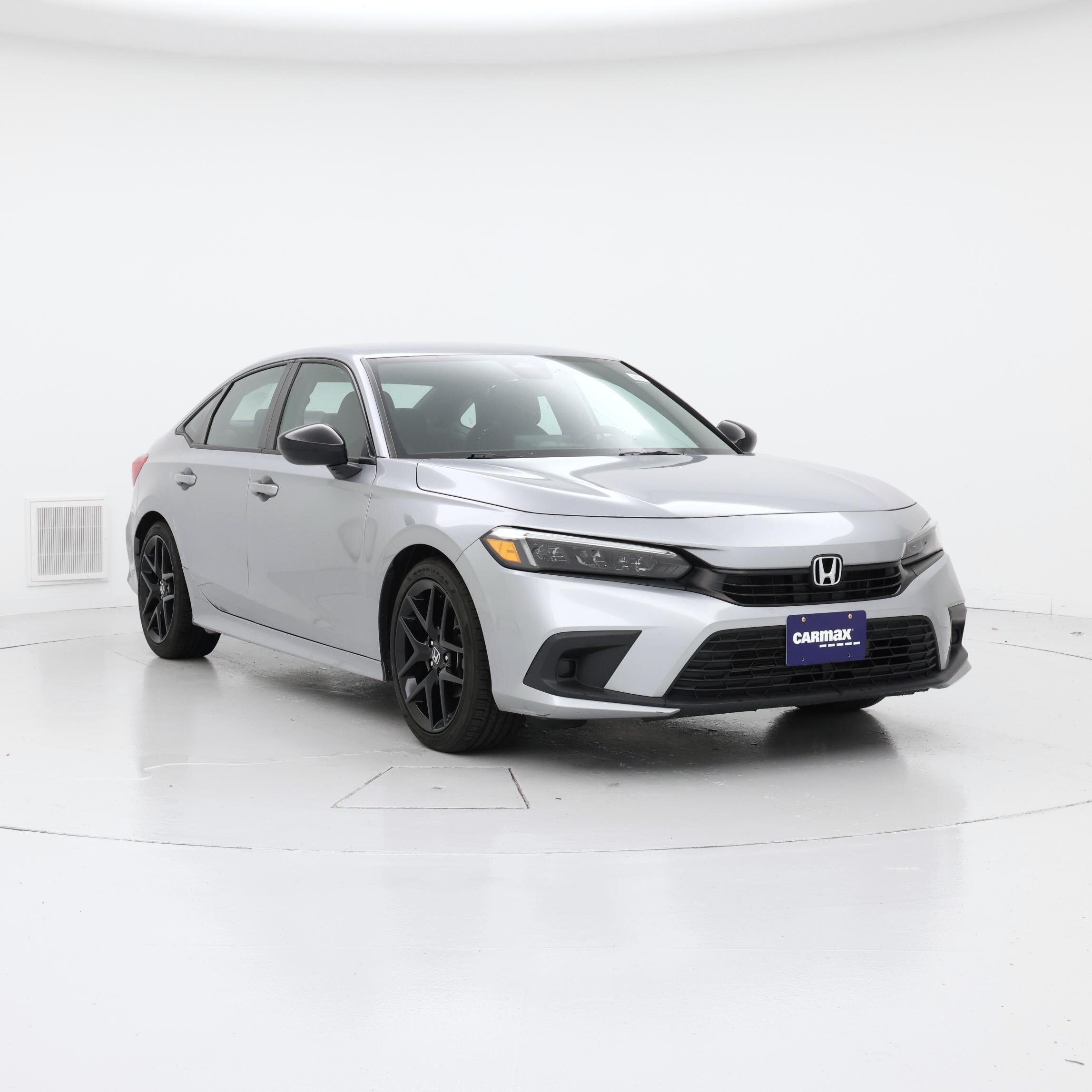 Silver 2022 Honda Civic Sedan Front-Wheel Drive Automatic