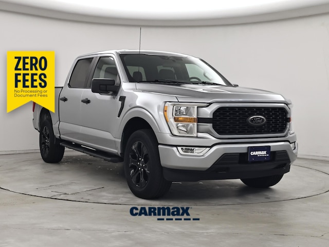 Gray 2022 Ford F-150 Pickup Truck Four-Wheel Drive Automatic