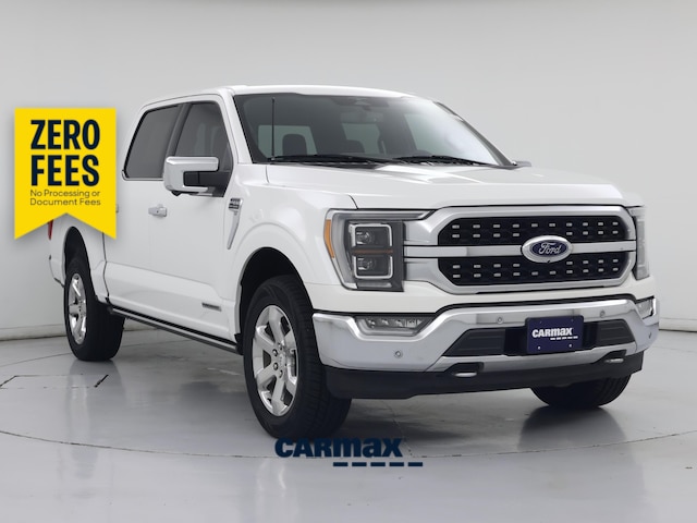 White 2023 Ford F-150 Pickup Truck Four-Wheel Drive Automatic