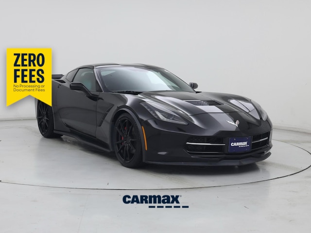 Black 2016 Chevrolet Corvette Coupe Rear-Wheel Drive Automatic