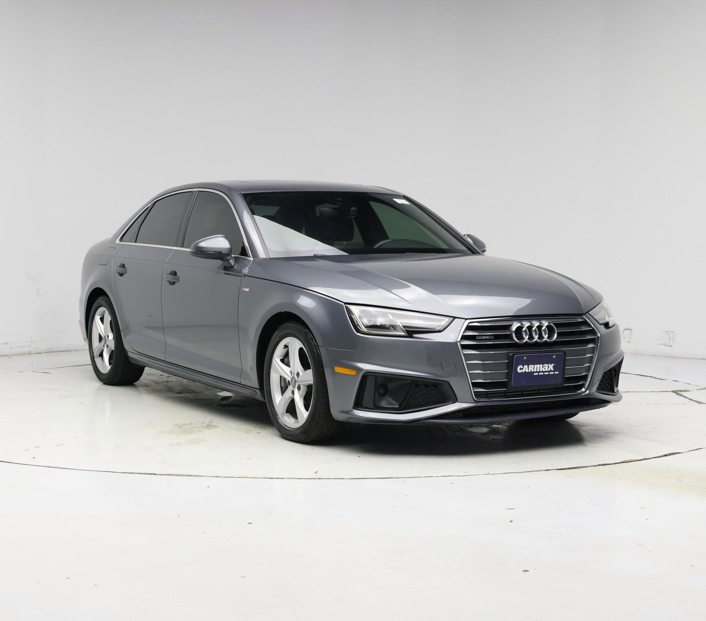 Gray 2019 Audi A4 Sedan All-Wheel Drive Automatic