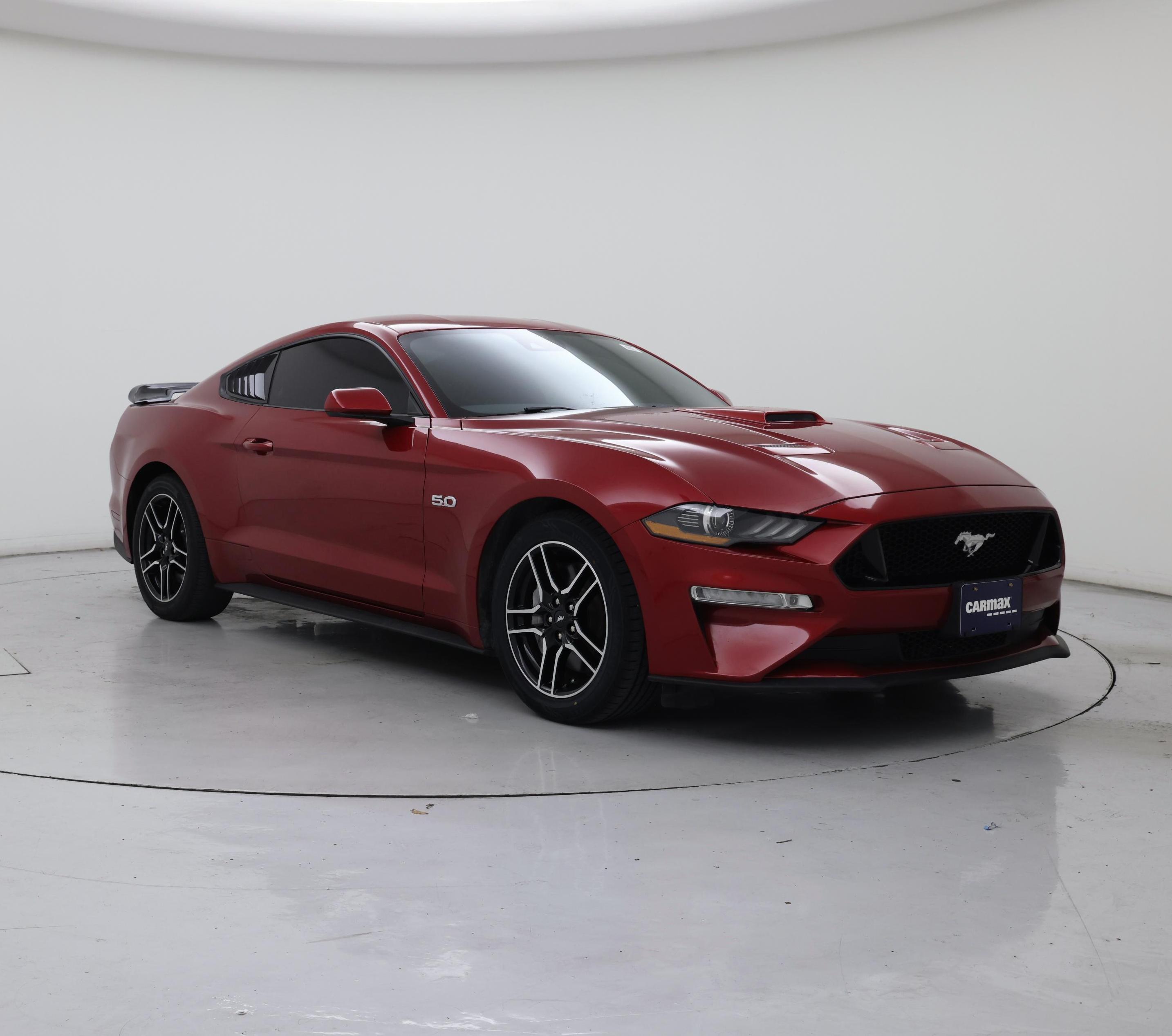 Red 2021 Ford Mustang Coupe Rear-Wheel Drive Automatic