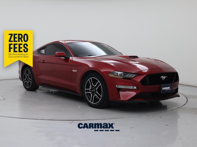 Red 2021 Ford Mustang Coupe Rear-Wheel Drive Automatic