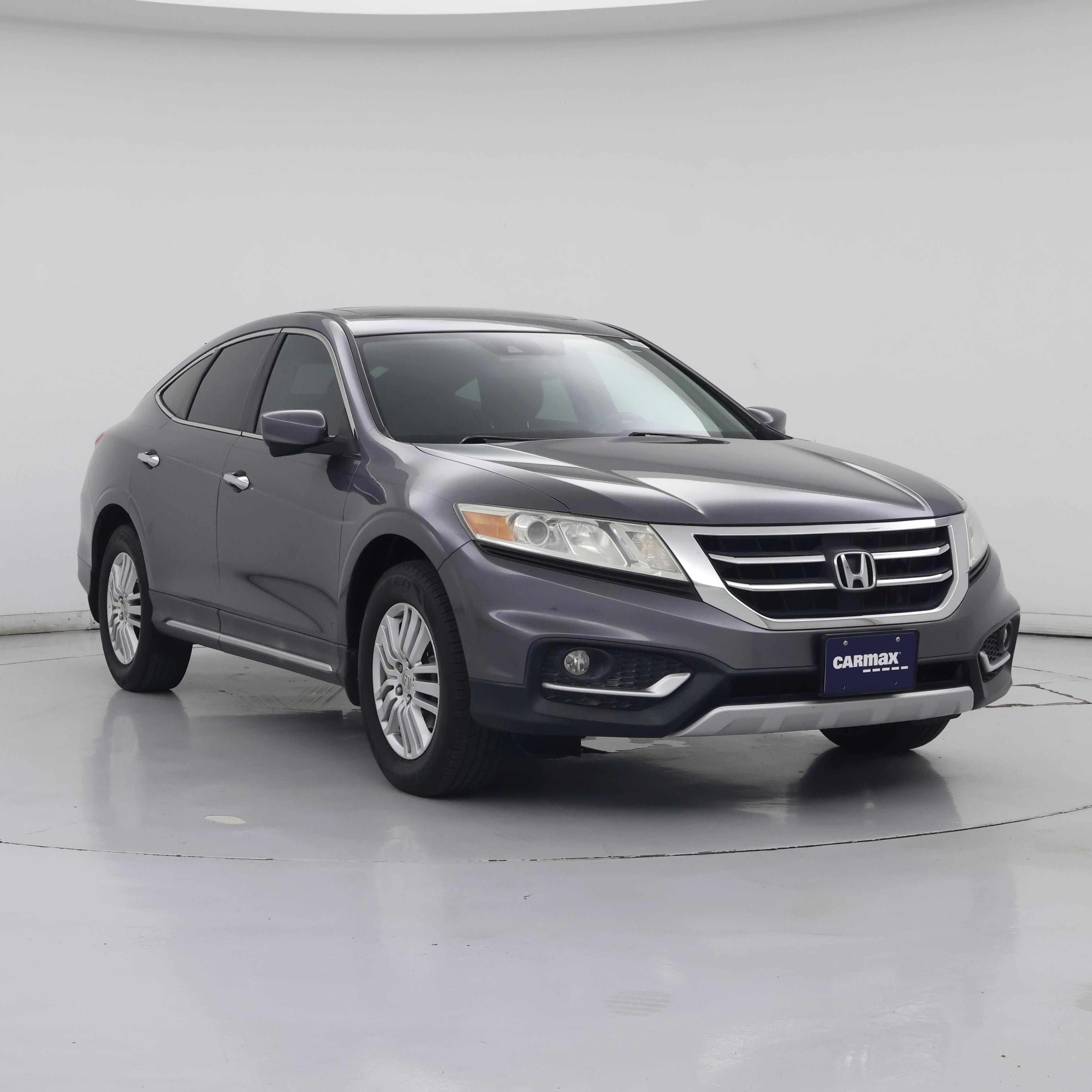 Gray 2015 Honda Crosstour SUV / Crossover Front-Wheel Drive Automatic