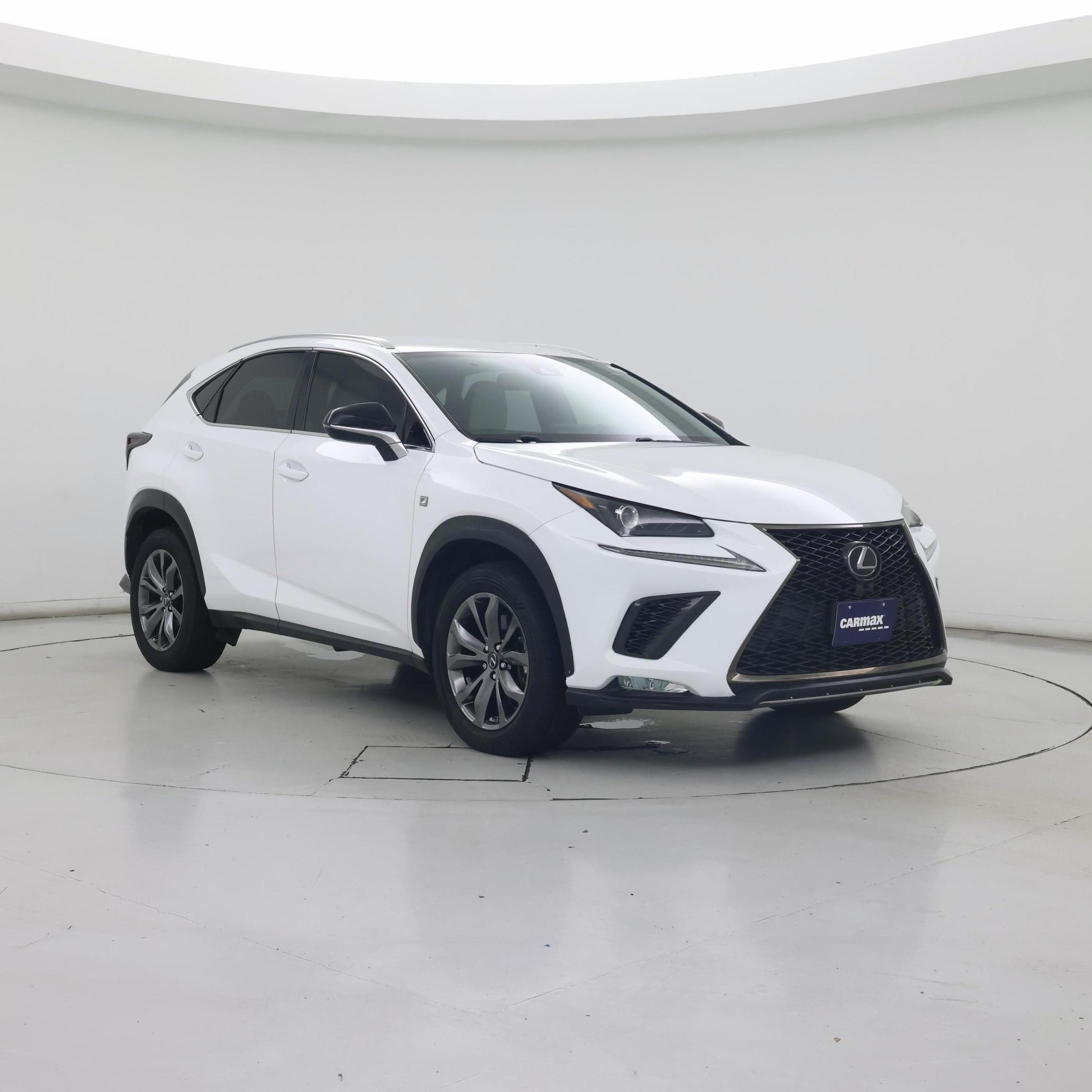 White 2021 Lexus NX SUV / Crossover Front-Wheel Drive Automatic