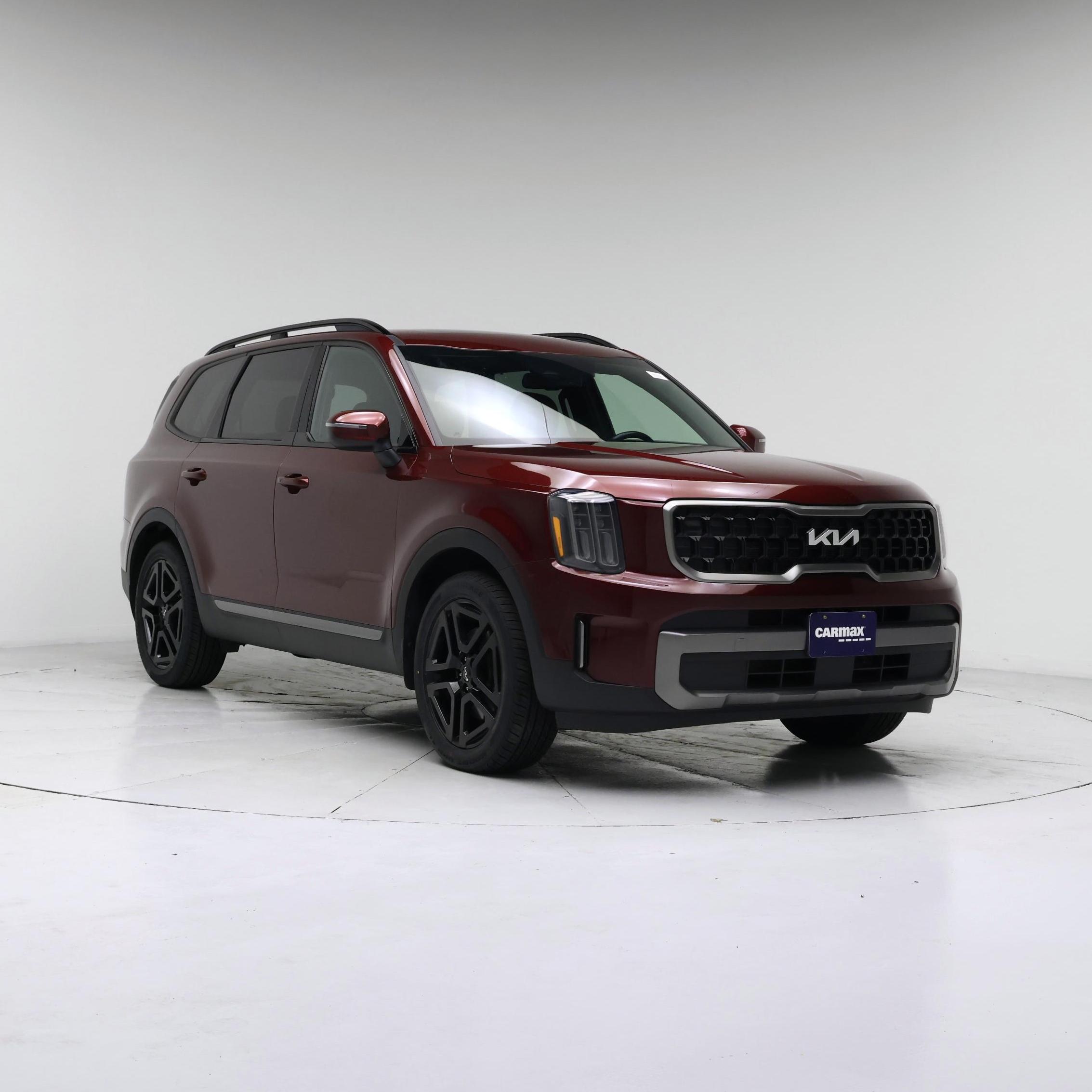 Red (Burgundy) 2023 Kia Telluride SUV / Crossover All-Wheel Drive Automatic