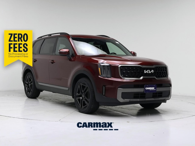 Red (Burgundy) 2023 Kia Telluride SUV / Crossover All-Wheel Drive Automatic