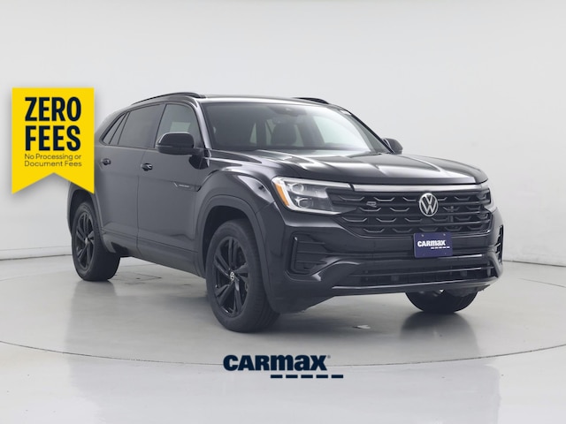 Black 2025 Volkswagen Atlas Cross Sport SUV / Crossover All-Wheel Drive Automatic