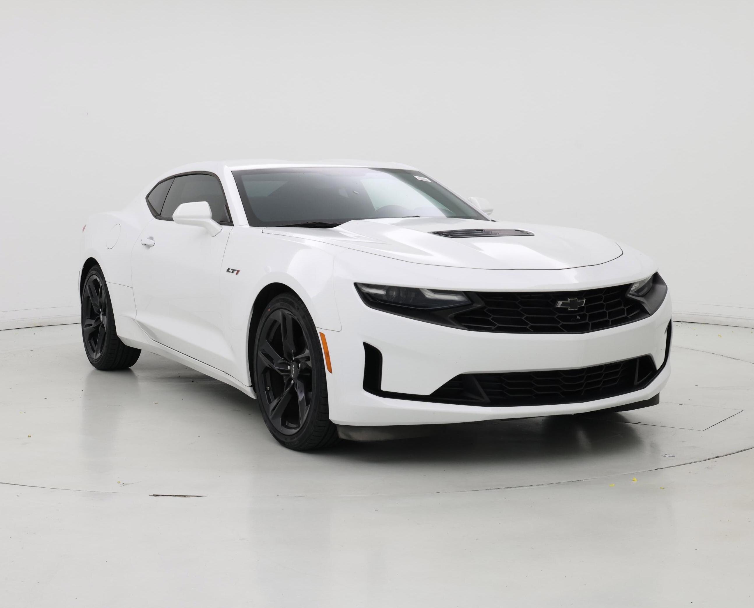 White 2020 Chevrolet Camaro Coupe Rear-Wheel Drive Automatic