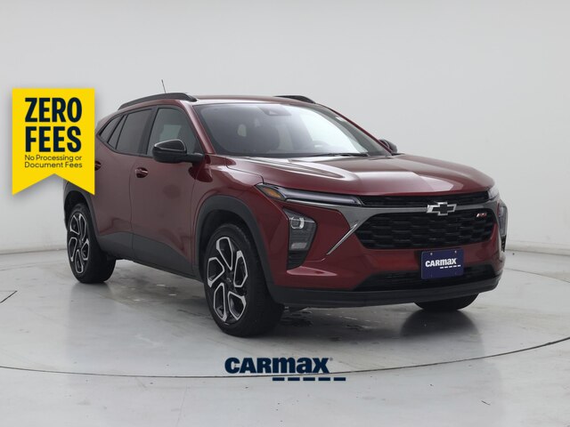 Red 2025 Chevrolet Trax SUV / Crossover Front-Wheel Drive Automatic