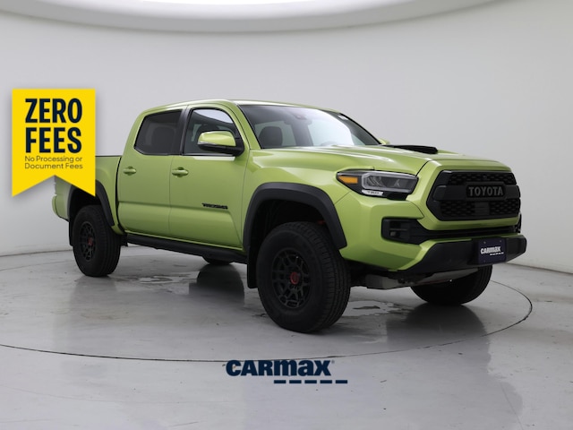 Green 2022 Toyota Tacoma Pickup Truck Four-Wheel Drive Automatic