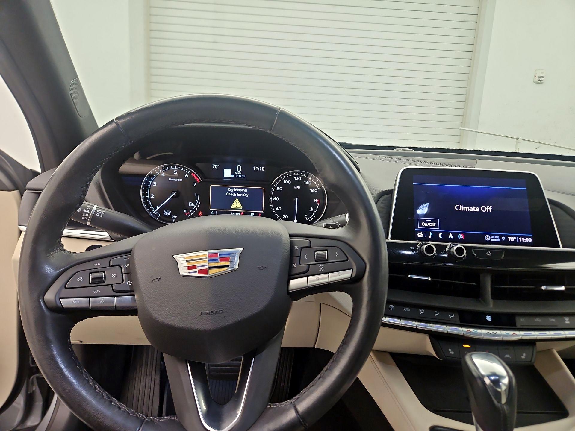 Silver 2024 Cadillac CT4 Sedan Rear-Wheel Drive Automatic