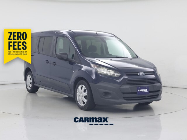 Blue 2018 Ford Transit Connect Van Front-Wheel Drive Automatic