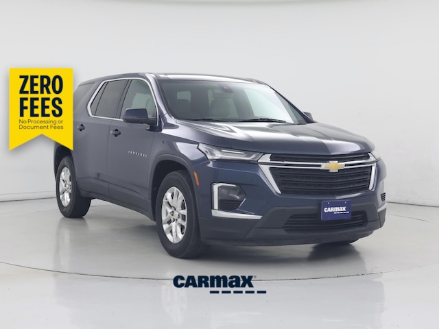 Blue 2022 Chevrolet Traverse SUV / Crossover Front-Wheel Drive Automatic