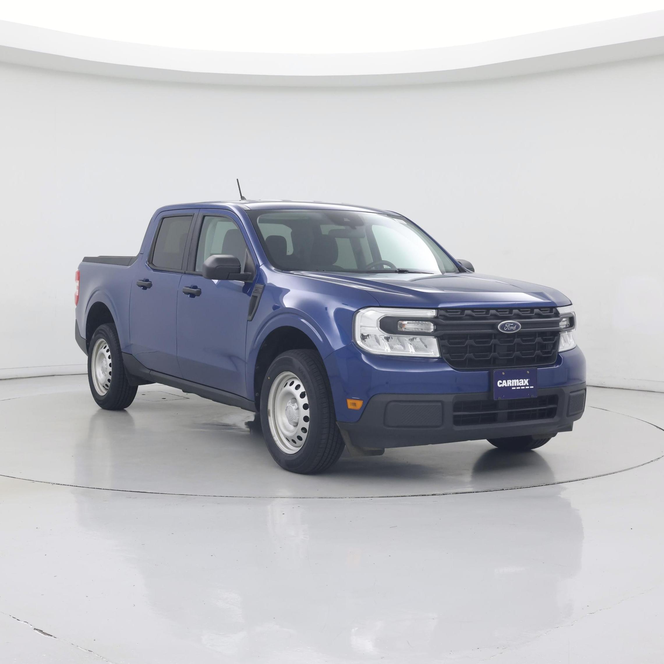 Blue 2023 Ford Maverick Pickup Truck Front-Wheel Drive Automatic