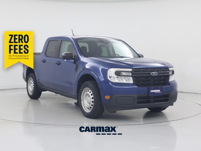 Blue 2023 Ford Maverick Pickup Truck Front-Wheel Drive Automatic