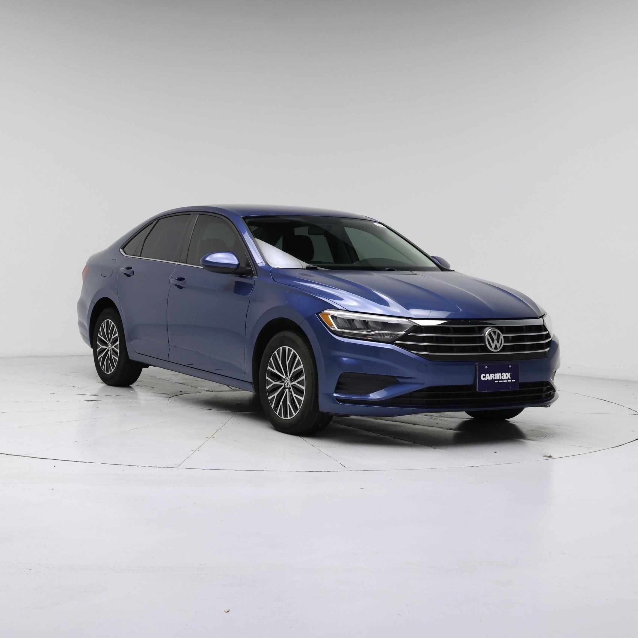 Blue 2021 Volkswagen Jetta Sedan Front-Wheel Drive Automatic