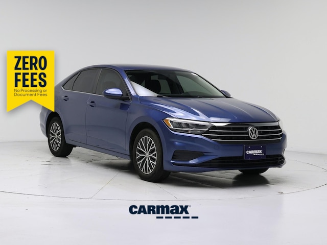 Blue 2021 Volkswagen Jetta Sedan Front-Wheel Drive Automatic