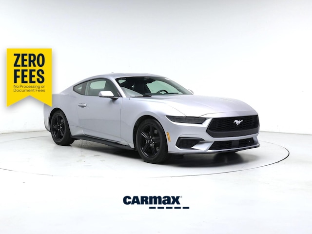 Silver 2026 Ford Mustang Coupe Rear-Wheel Drive Automatic