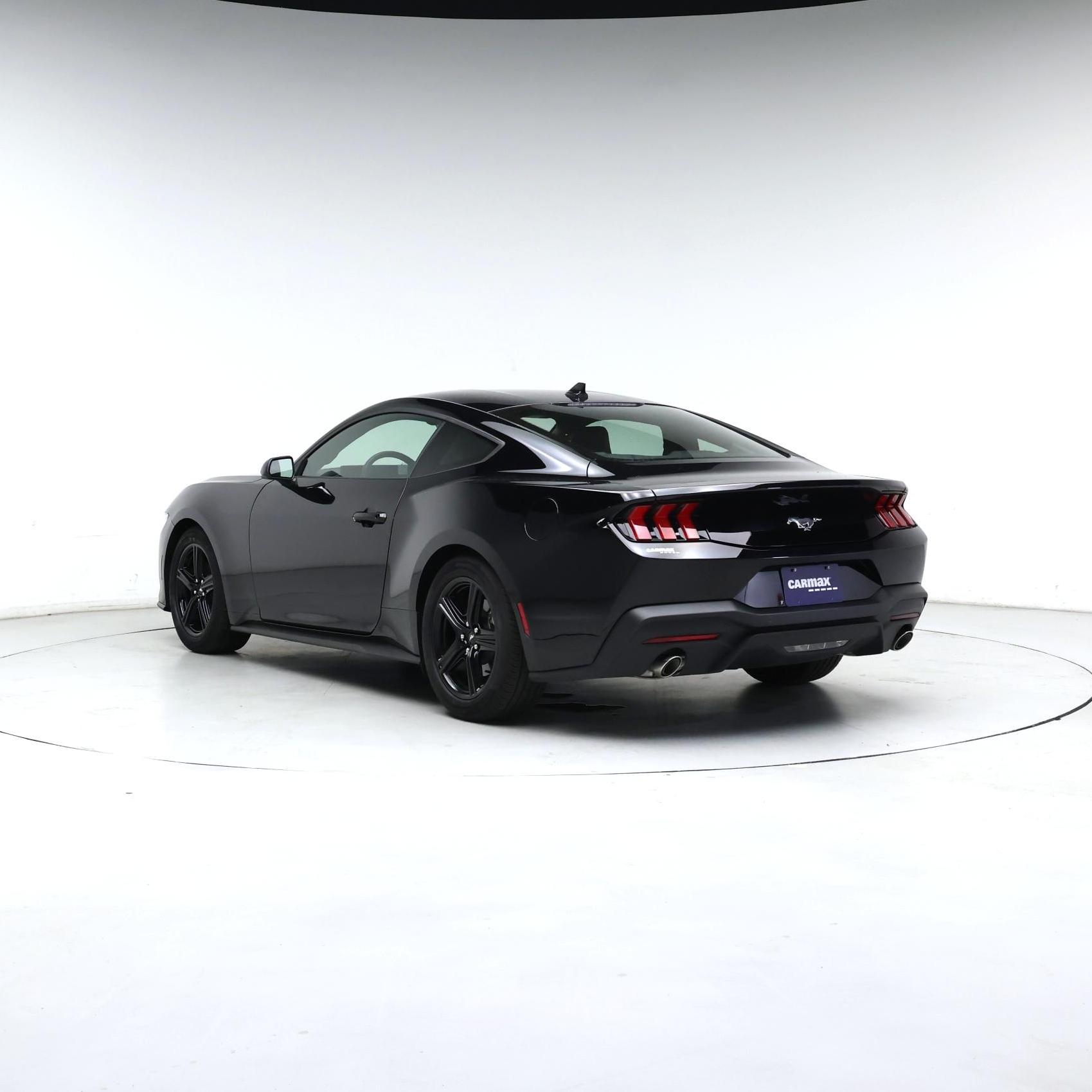 Black 2026 Ford Mustang Coupe Rear-Wheel Drive Automatic
