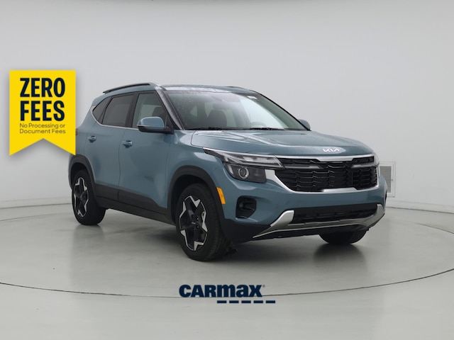 Blue 2025 Kia Seltos SUV / Crossover All-Wheel Drive Automatic