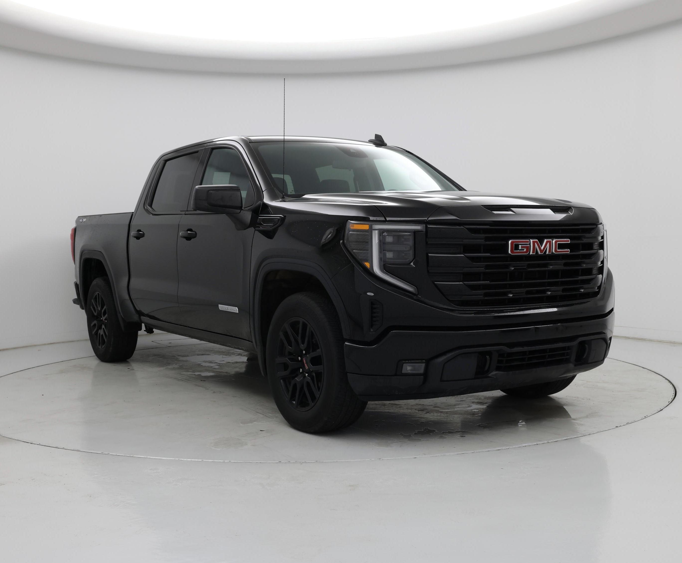 Black 2024 GMC Sierra 1500 Pickup Truck Four-Wheel Drive Automatic