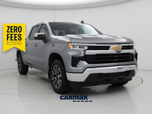 Gray 2024 Chevrolet Silverado 1500 Pickup Truck Four-Wheel Drive Automatic
