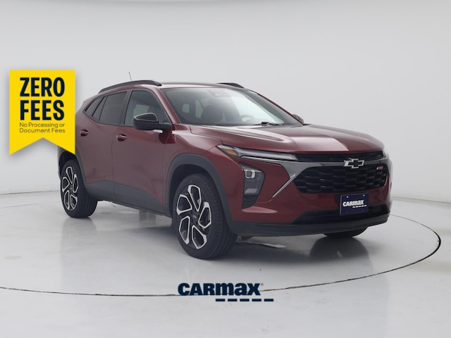Red 2025 Chevrolet Trax SUV / Crossover Front-Wheel Drive Automatic