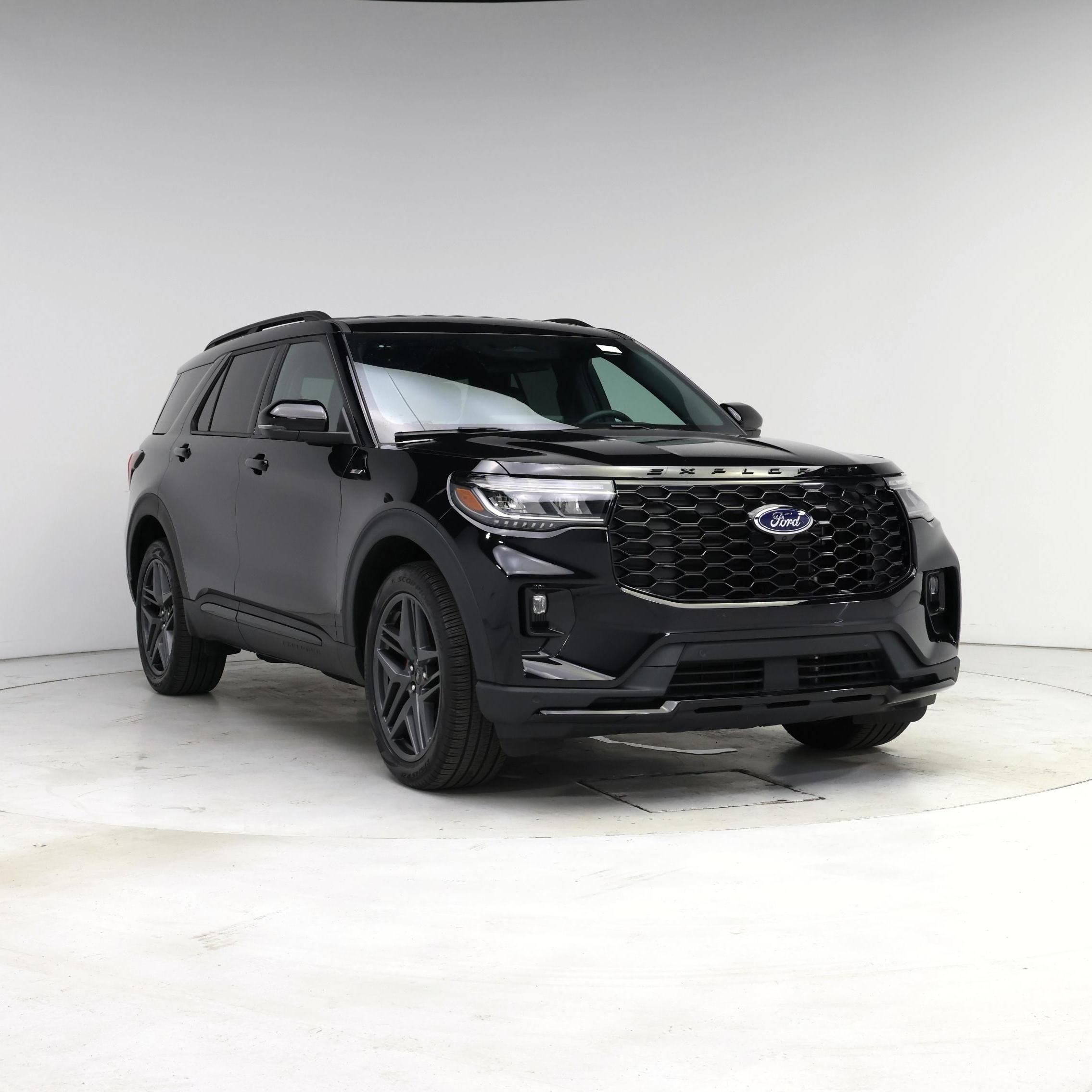 Black 2025 Ford Explorer SUV / Crossover All-Wheel Drive Automatic