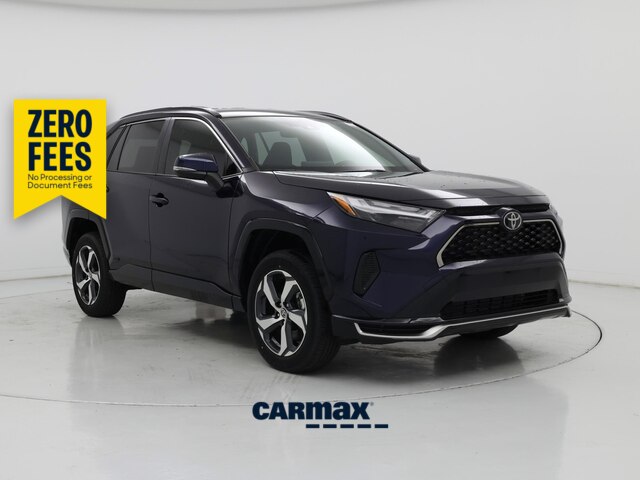 Blue 2025 Toyota RAV4 Plug-in Hybrid SUV / Crossover All-Wheel Drive Continuously Variable Transmission