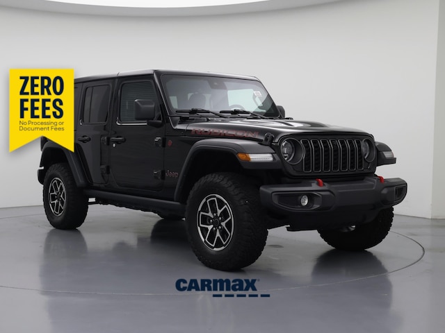 Black 2025 Jeep Wrangler SUV / Crossover Four-Wheel Drive Automatic