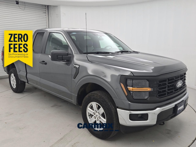 Gray 2025 Ford F-150 Pickup Truck Four-Wheel Drive Automatic