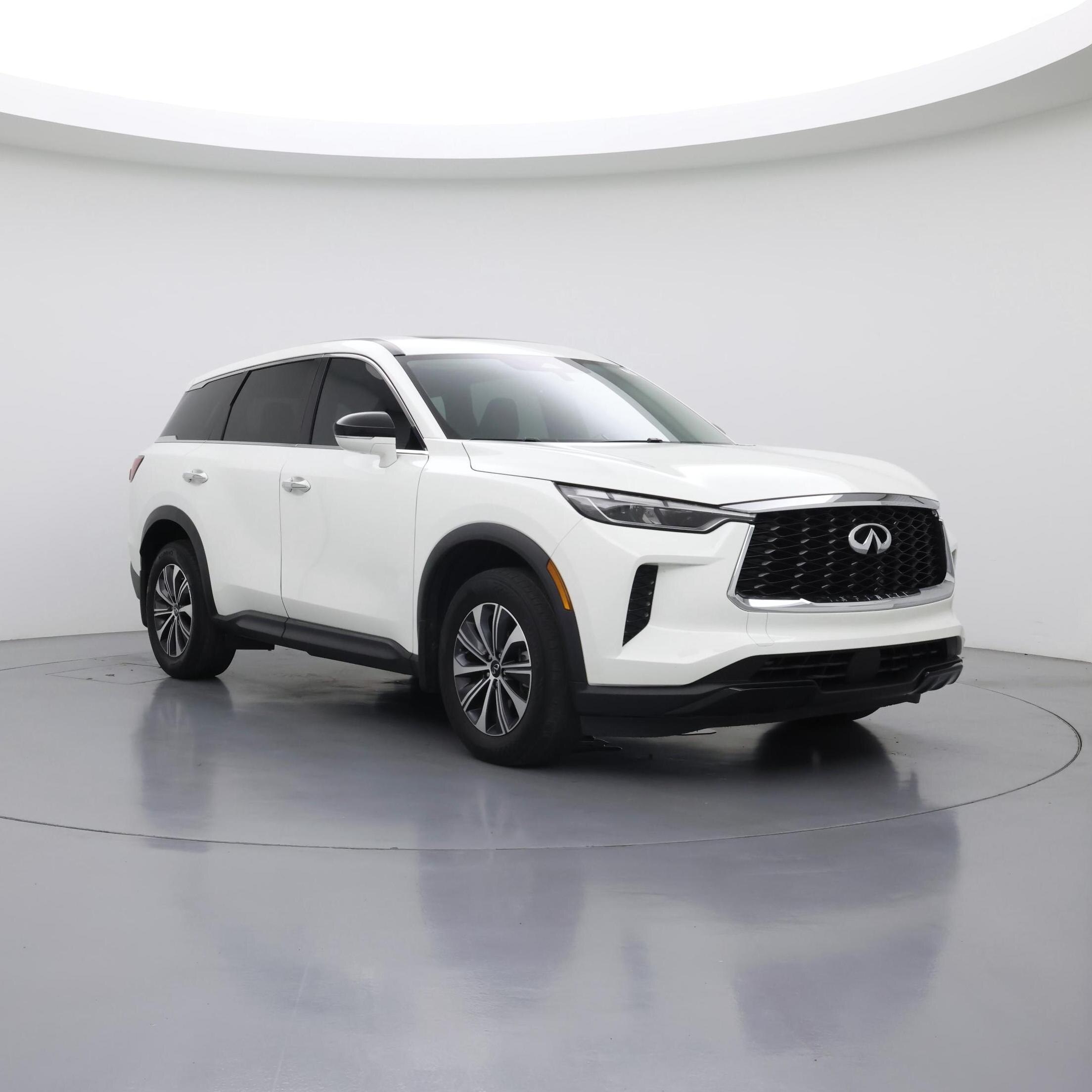 White 2023 INFINITI QX60 SUV / Crossover Front-Wheel Drive Automatic