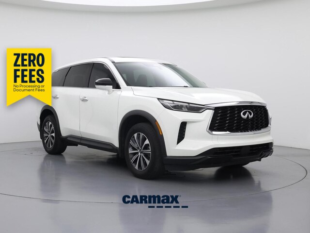 White 2023 INFINITI QX60 SUV / Crossover Front-Wheel Drive Automatic
