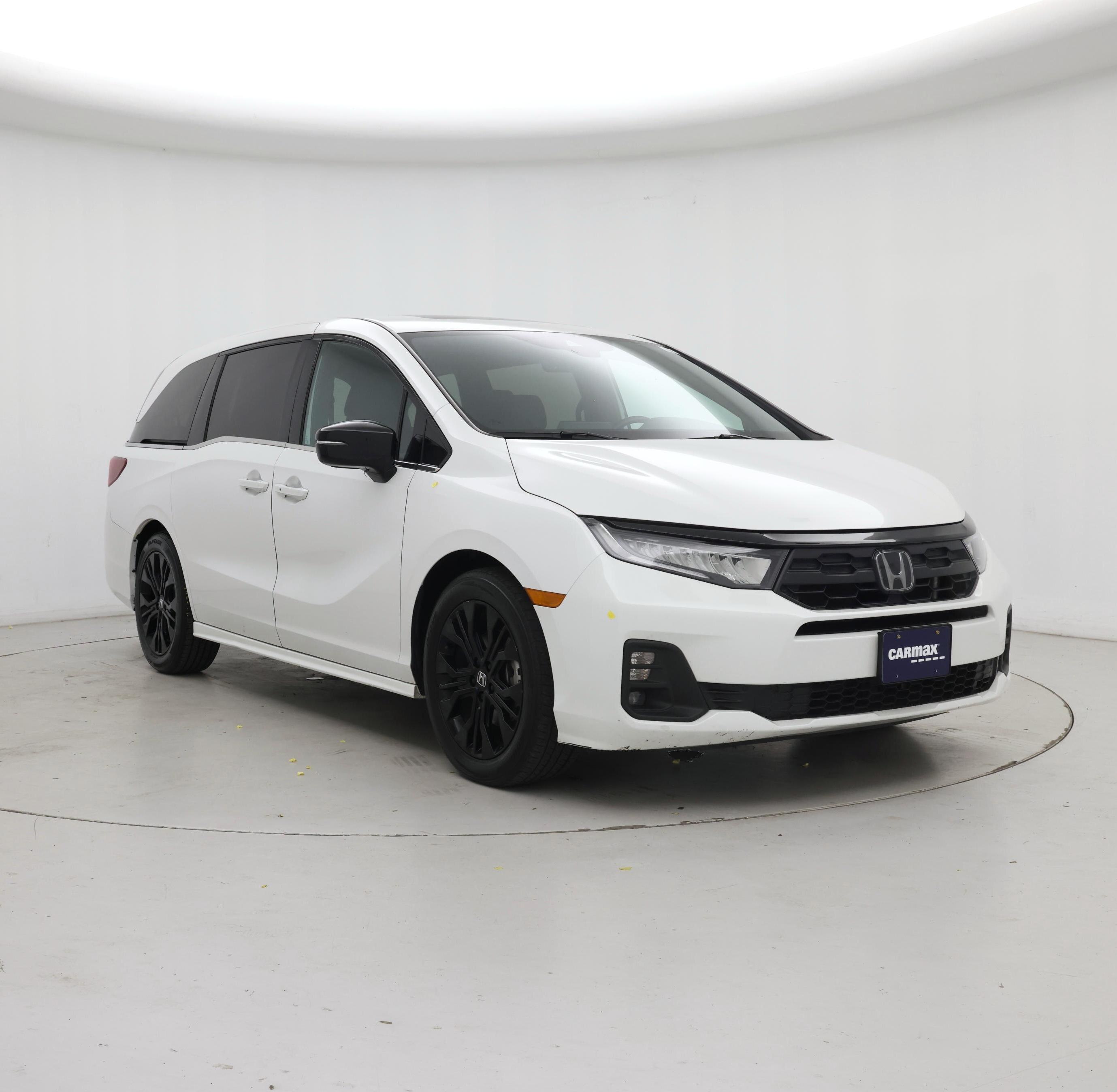 White 2025 Honda Odyssey Minivan Front-Wheel Drive Automatic
