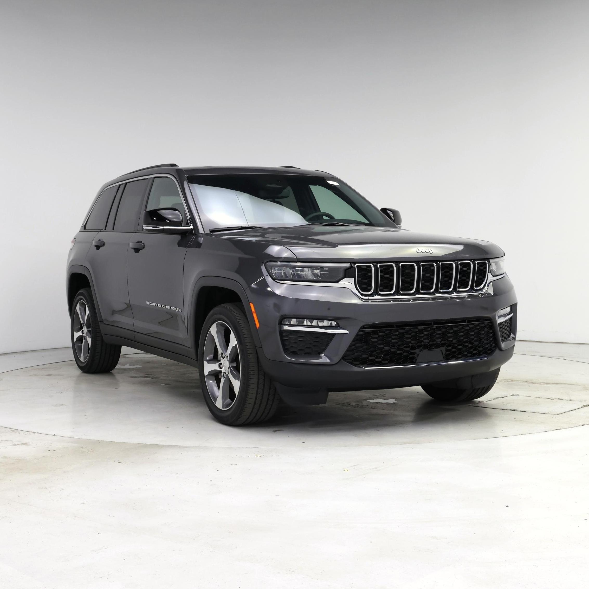 Gray 2024 Jeep Grand Cherokee SUV / Crossover Four-Wheel Drive Automatic